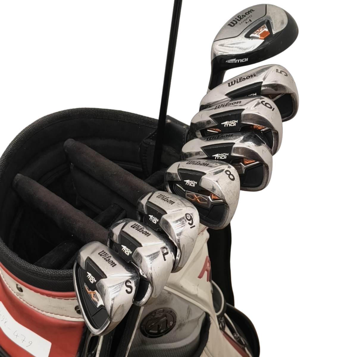 Venstre Wilson X31 High MOI Komplet Sæt Uden Bag / 5-PW+SW / Flex Regular / Stål [model:birefnet-general] [bg:handrolled]