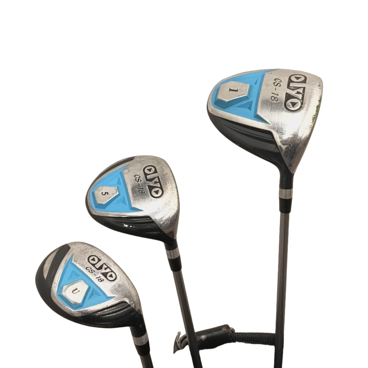 Oiyo CS-18 Komplet Sæt Uden Bag / 7-PW+SW / Flex Ladies / Grafit [model:birefnet-general] [bg:handrolled]