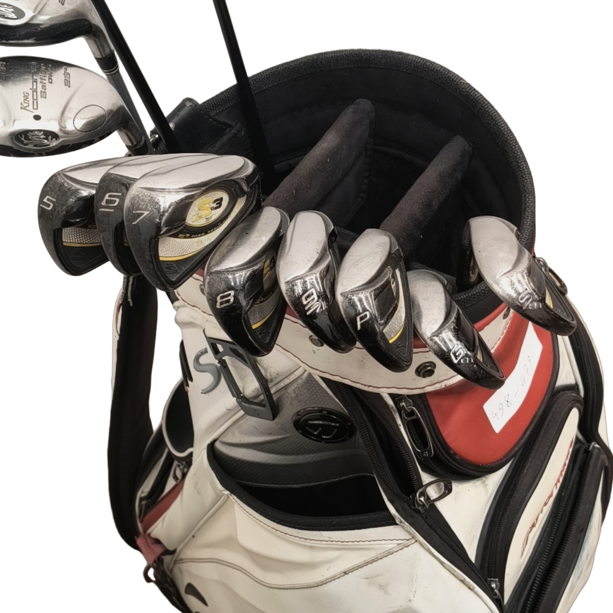 Cobra S3 Komplet Sæt Uden Bag / 5-PW+GW+SW / Flex Regular / Stål [model:birefnet-general] [bg:handrolled]