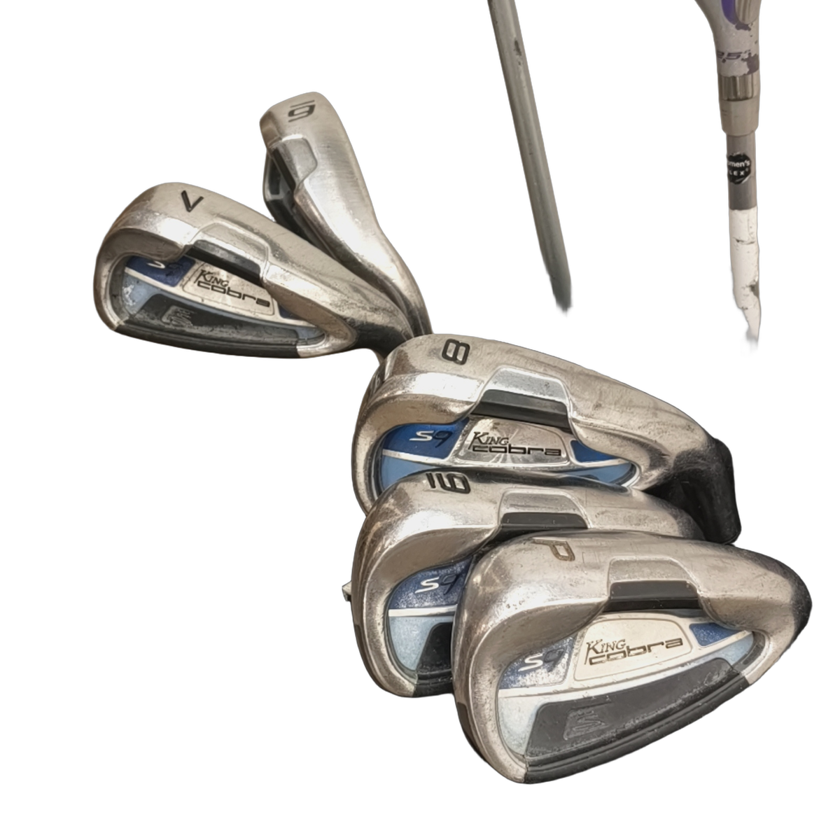 Cobra King S9 Komplet Sæt Uden Bag / 6-PW / Flex Ladies / Grafit [model:birefnet-general] [bg:handrolled]