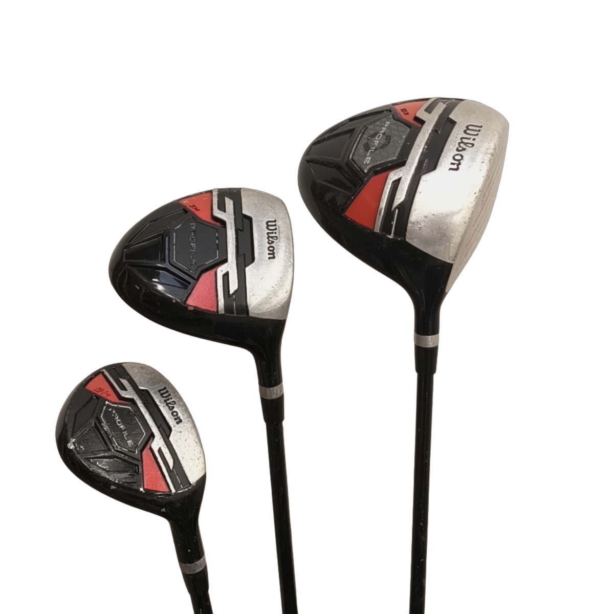 Wilson Profile Komplet Sæt Uden Bag / 6i+8-PW+SW  / Flex Regular / Grafit [model:birefnet-general] [bg:handrolled]