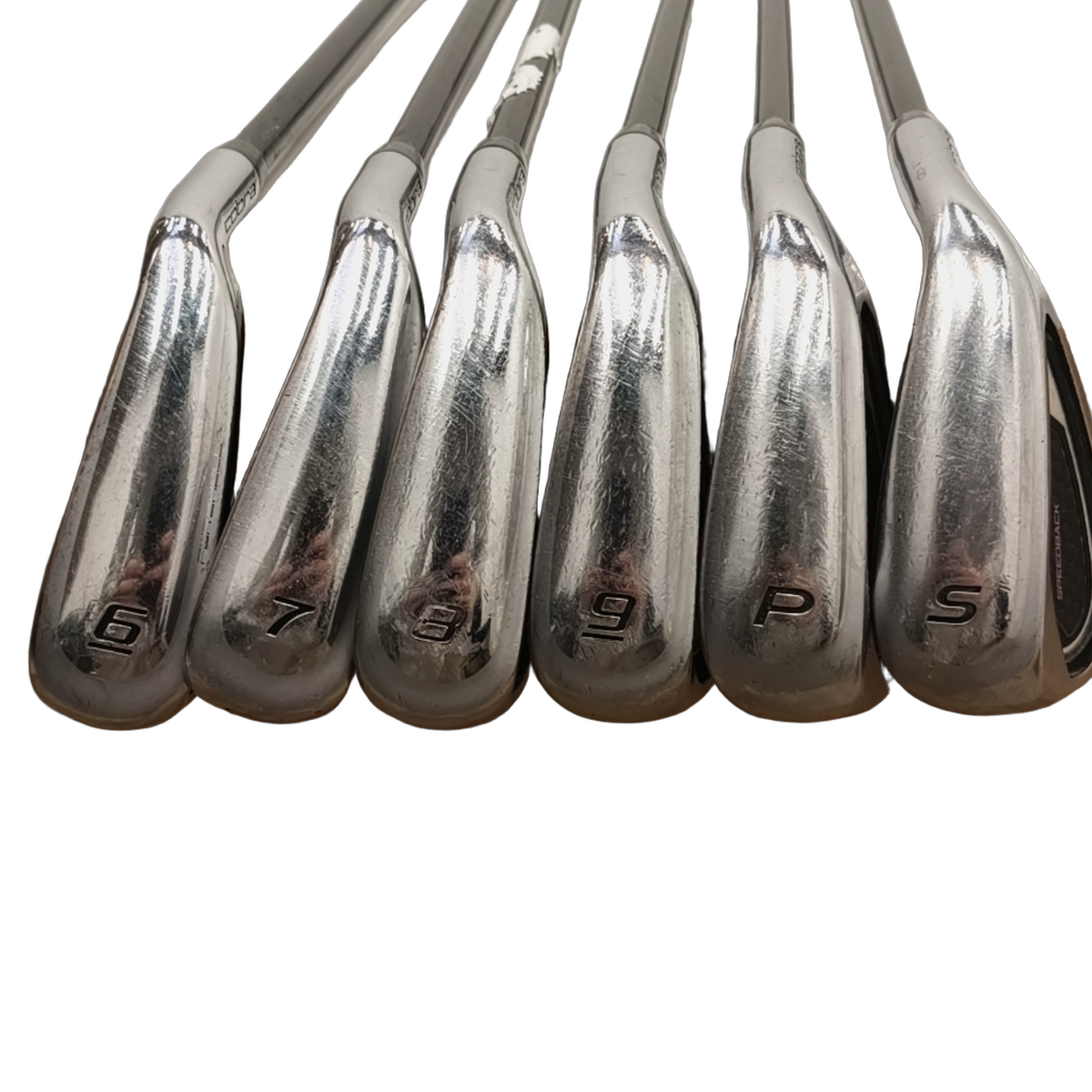 Cobra King F9 SpeedBack Eisenset / 6-PW+SW / Flex Ladies / Graphit [model:birefnet-general] [bg:handrolled]
