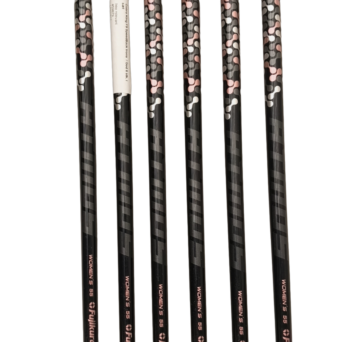 Cobra King F9 SpeedBack Eisenset / 6-PW+SW / Flex Ladies / Graphit [model:birefnet-general] [bg:handrolled]
