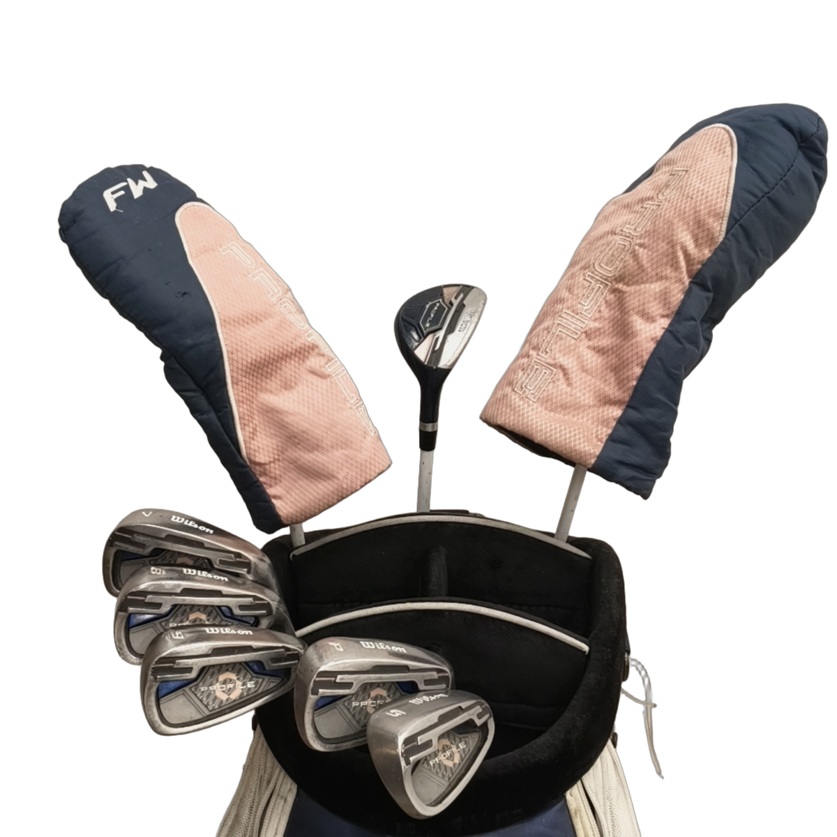Wilson Profile Komplet Sæt Uden Bag / 7-PW+SW / Flex Ladies / Grafit [model:birefnet-general] [bg:handrolled]