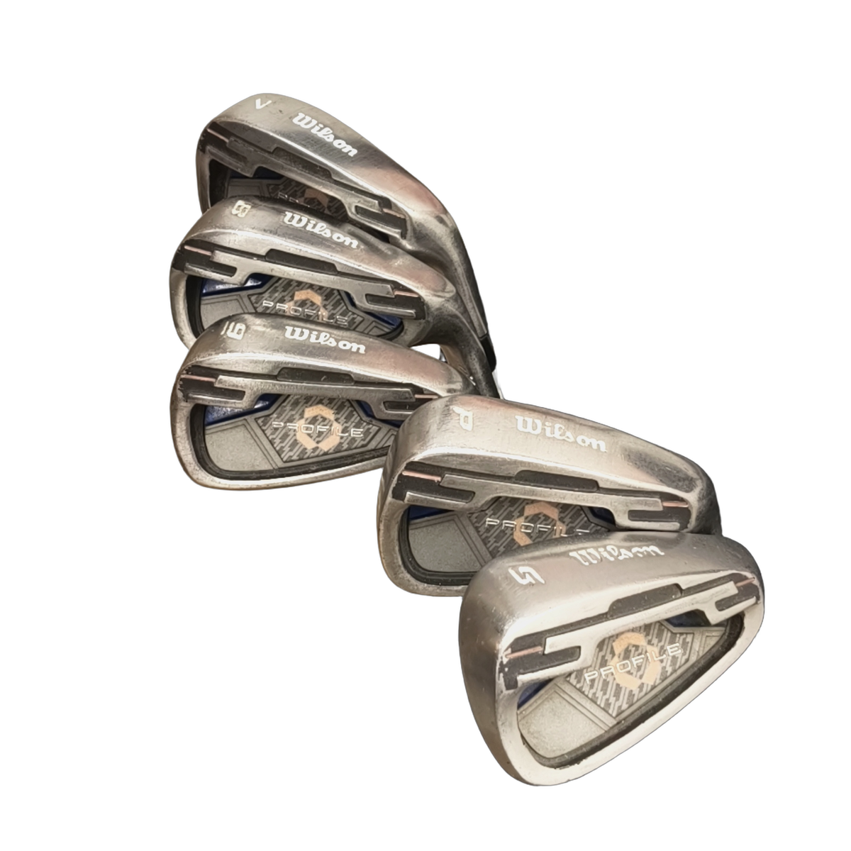 Wilson Profile Komplet Sæt Uden Bag / 7-PW+SW / Flex Ladies / Grafit [model:birefnet-general] [bg:handrolled]