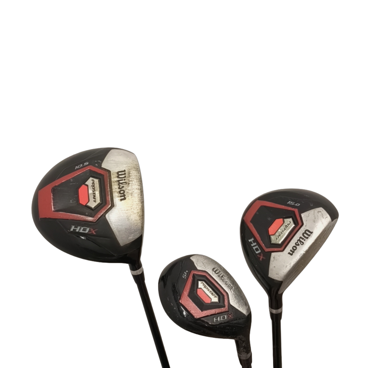 Wilson Prostaff HDX Komplet Sæt Med Bag / 6-PW+SW / Flex Uniflex / Stål [model:birefnet-general] [bg:handrolled]