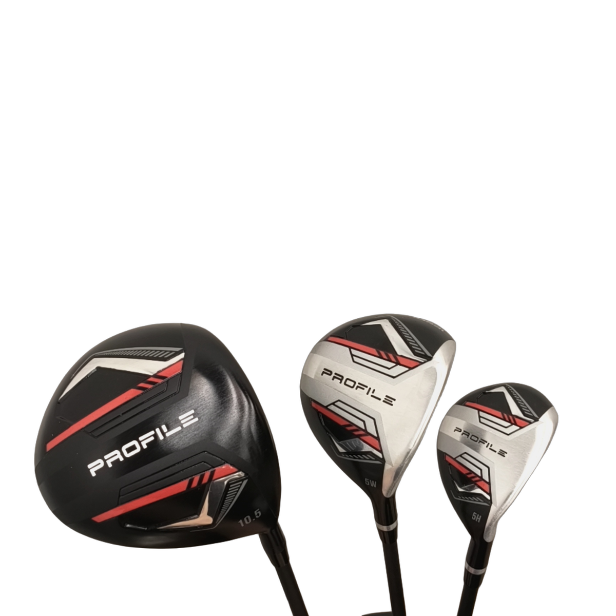 Wilson Profile Komplet Sæt Med Bag / 6-PW+SW / Flex Regular / Grafit [model:birefnet-general] [bg:handrolled]