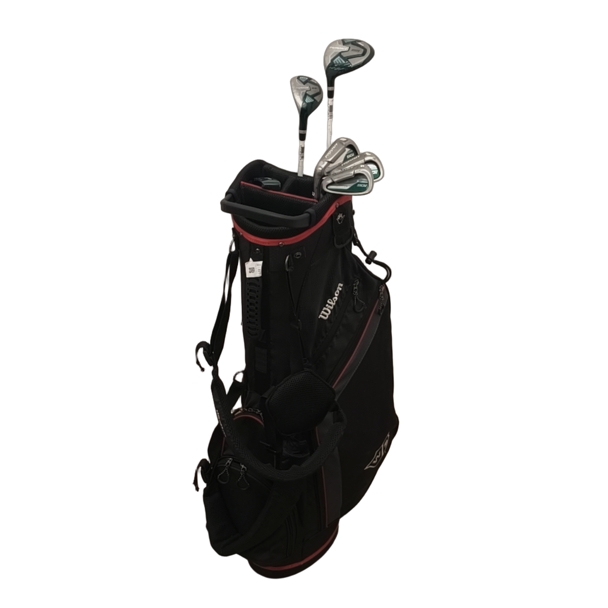 Venstre Wilson Prostaff SGI Komplet Sæt Med Bag / 8+PW+SW / Flex Ladies / Grafit [model:birefnet-general] [bg:handrolled]