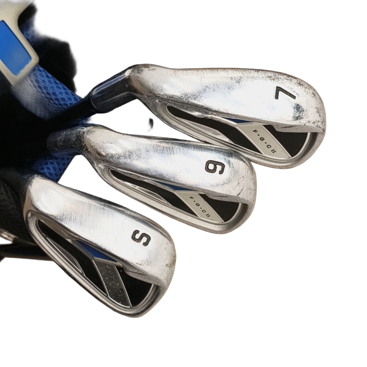 Venstre Open Jr Komplet Sæt Med Bag / 7+9+SW / Flex Junior  / Grafit [model:birefnet-general] [bg:handrolled]