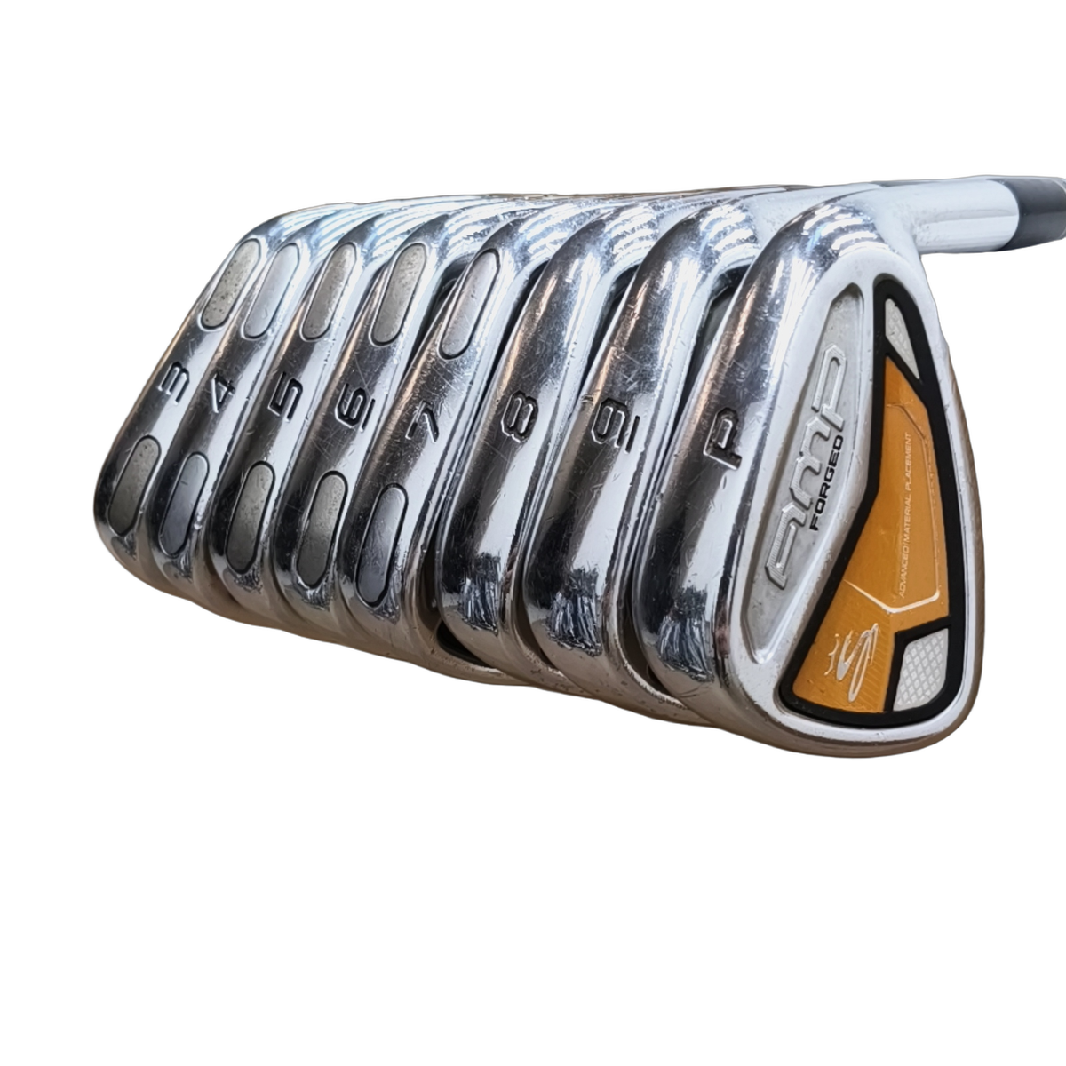 Cobra AMP Forged Set di ferri / 3-PW / Flex X-Stiff / Acciaio [model:birefnet-general] [bg:handrolled]