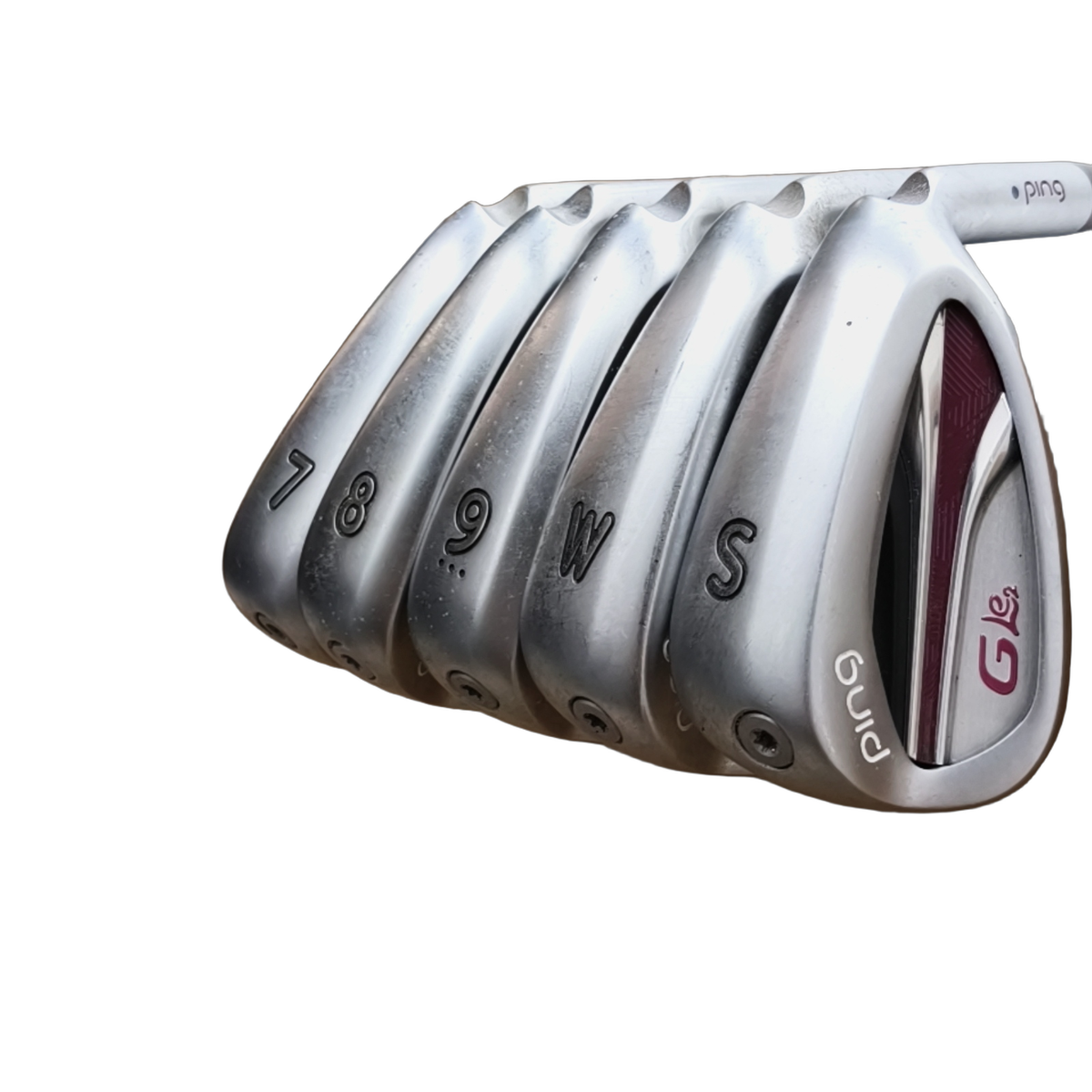 PING G Le2 Iron Set / 7-PW+SW / Flex Ladies / Graphite [model:birefnet-general] [bg:handrolled]