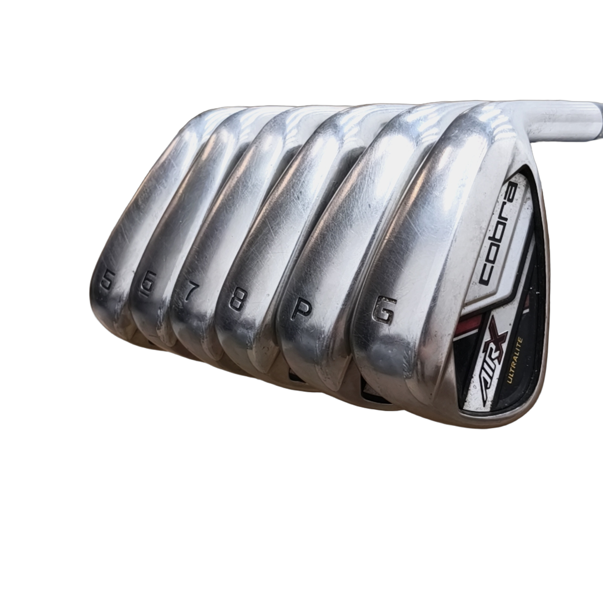 Cobra Air-X Ultralight Set di ferri / 5-8i+PW+GW / Flex Stiff / Acciaio [model:birefnet-general] [bg:handrolled]
