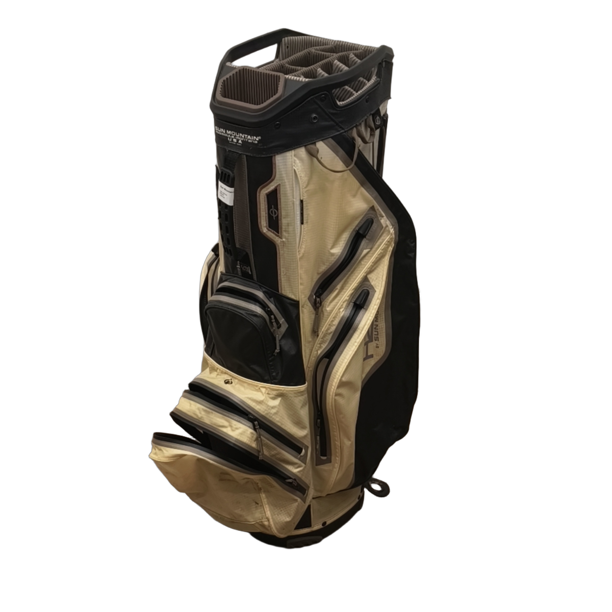 Sun Mountain H2NO golftas / 14-Way / Beige [model:birefnet-general] [bg:handrolled]