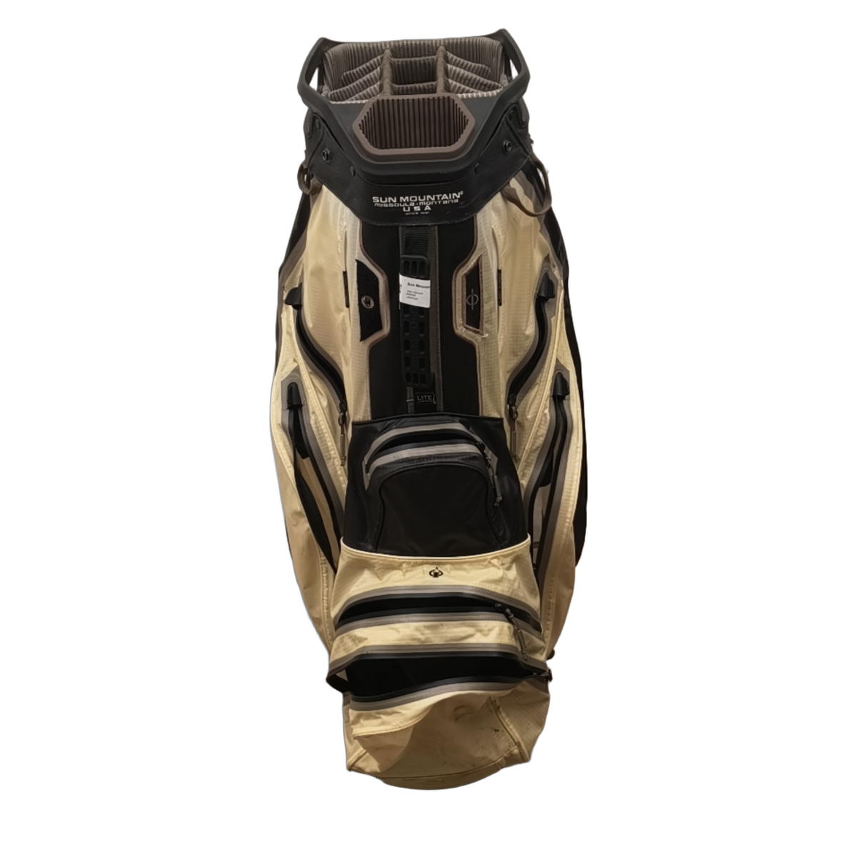 Sun Mountain H2NO golftas / 14-Way / Beige [model:birefnet-general] [bg:handrolled]