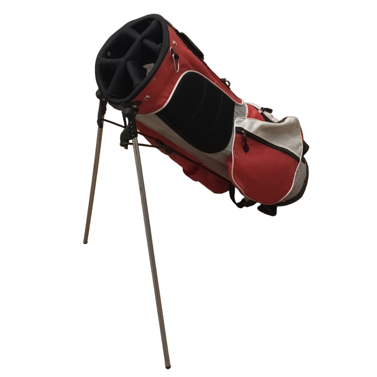 Packer Golf Bag / 6-Compartment / Red [model:birefnet-general] [bg:handrolled]