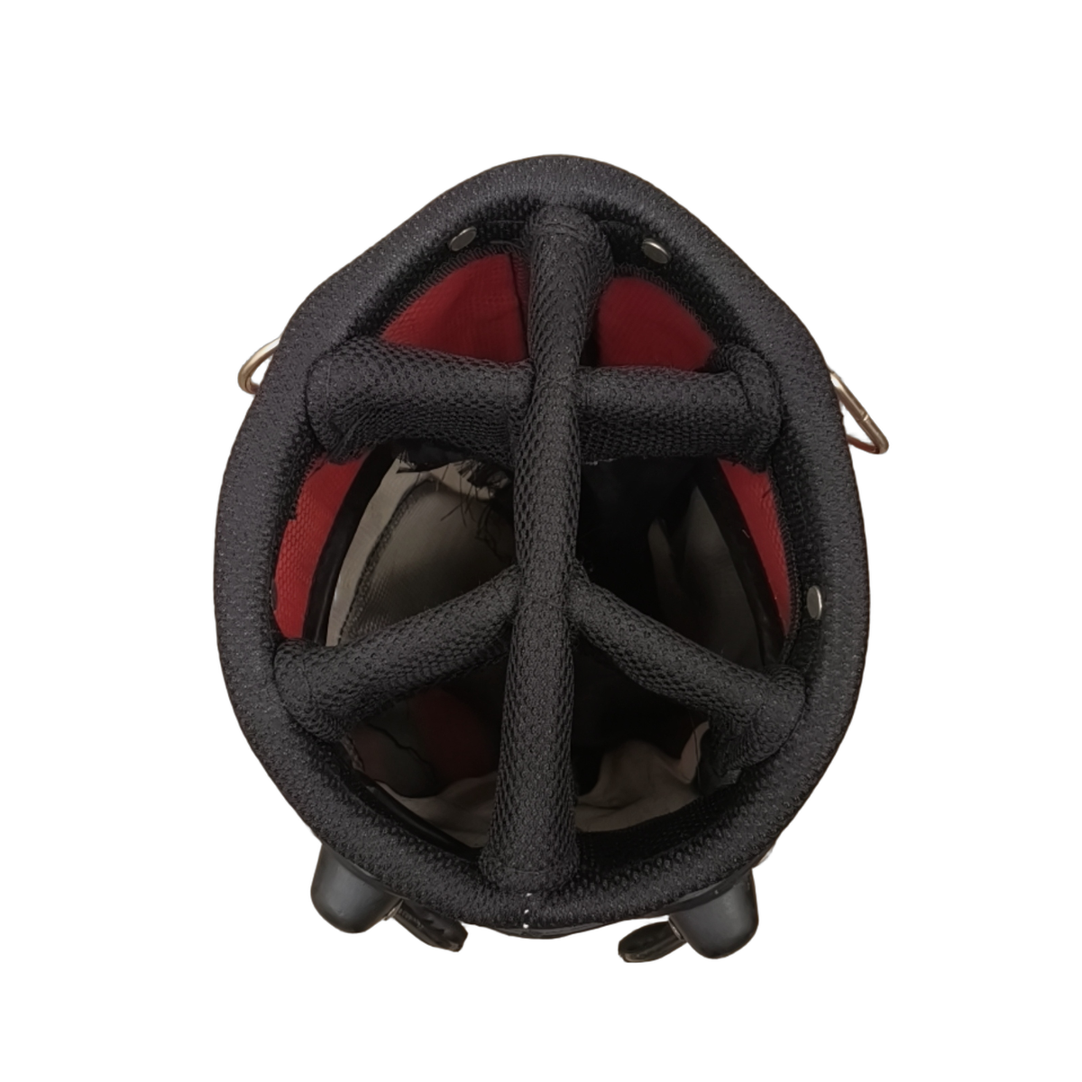 Packer Golf Bag / 6-Compartment / Red [model:birefnet-general] [bg:handrolled]