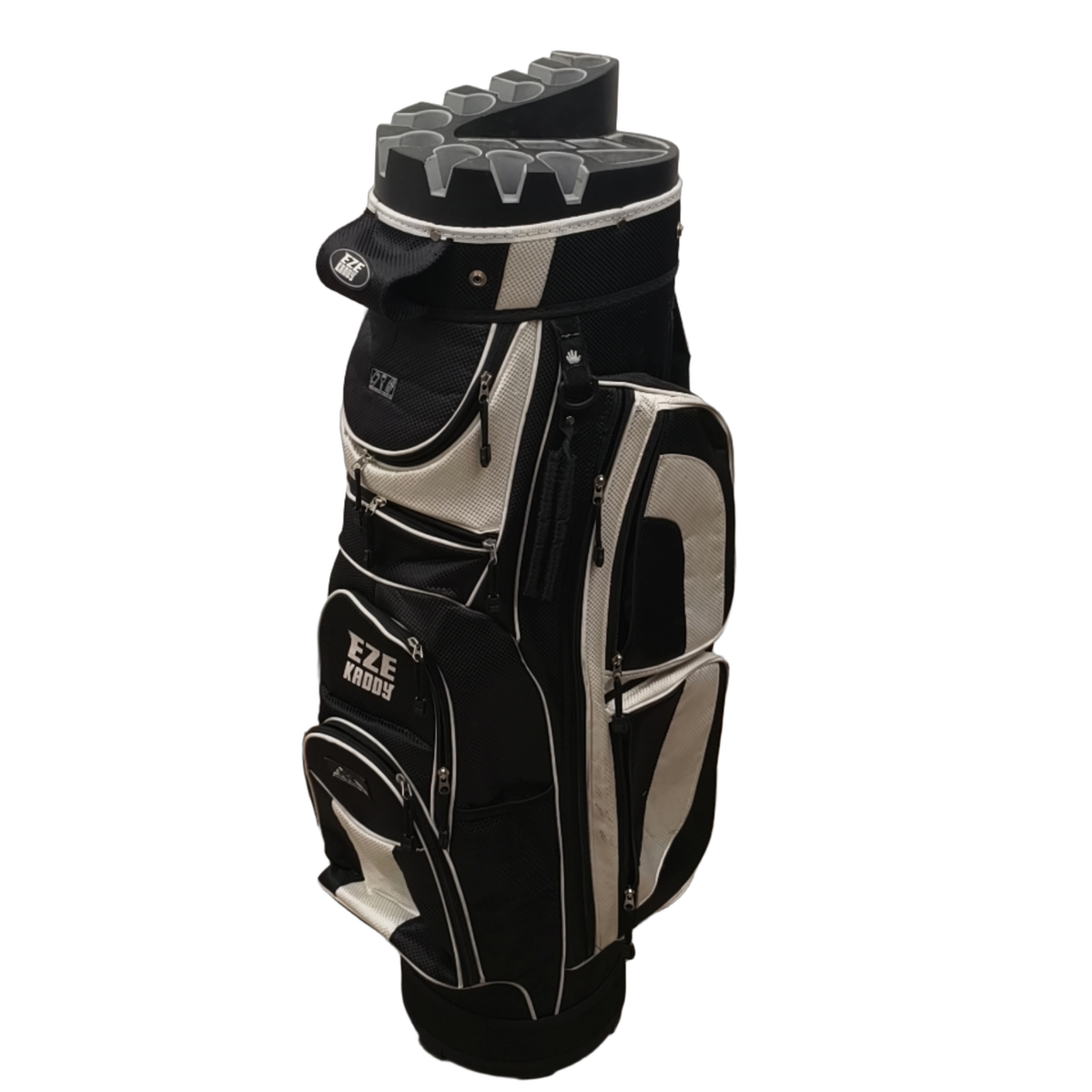 EZE Kaddy Golf Bag / 14-Rum / Sort [model:birefnet-general] [bg:handrolled]