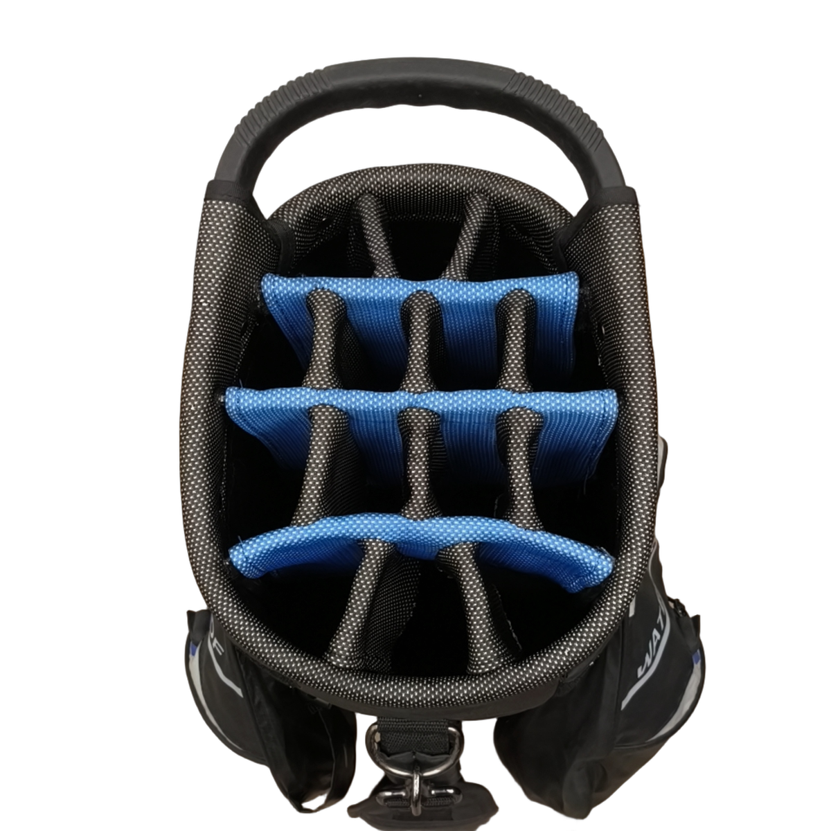 TaylorMade Waterproof Golf Bag / 14-Rum / Sort [model:birefnet-general] [bg:handrolled]