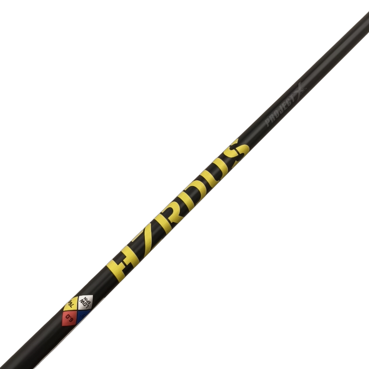 Project X Hrzdus Yellow Driver Shaft / Flex Stiff / Srixon [model:birefnet-general] [bg:handrolled]