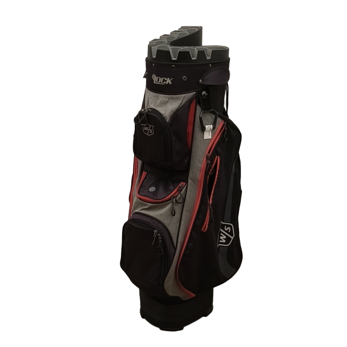 Wilson  Golfbag / 14-Way / Zwart [model:birefnet-general] [bg:handrolled]