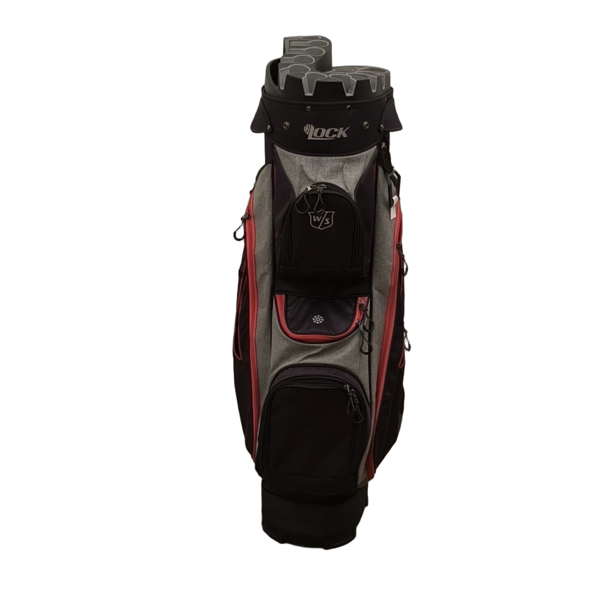 Wilson  Golfbag / 14-Way / Zwart [model:birefnet-general] [bg:handrolled]