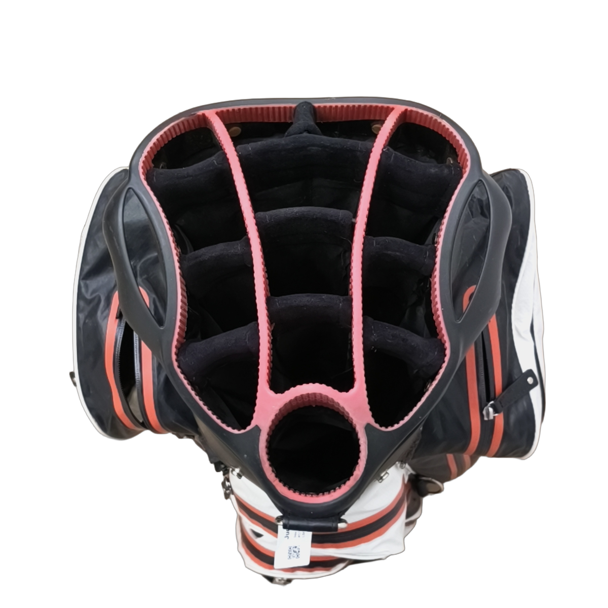 JuCad  Golf Bag / 14-Way Divider / White [model:birefnet-general] [bg:handrolled]