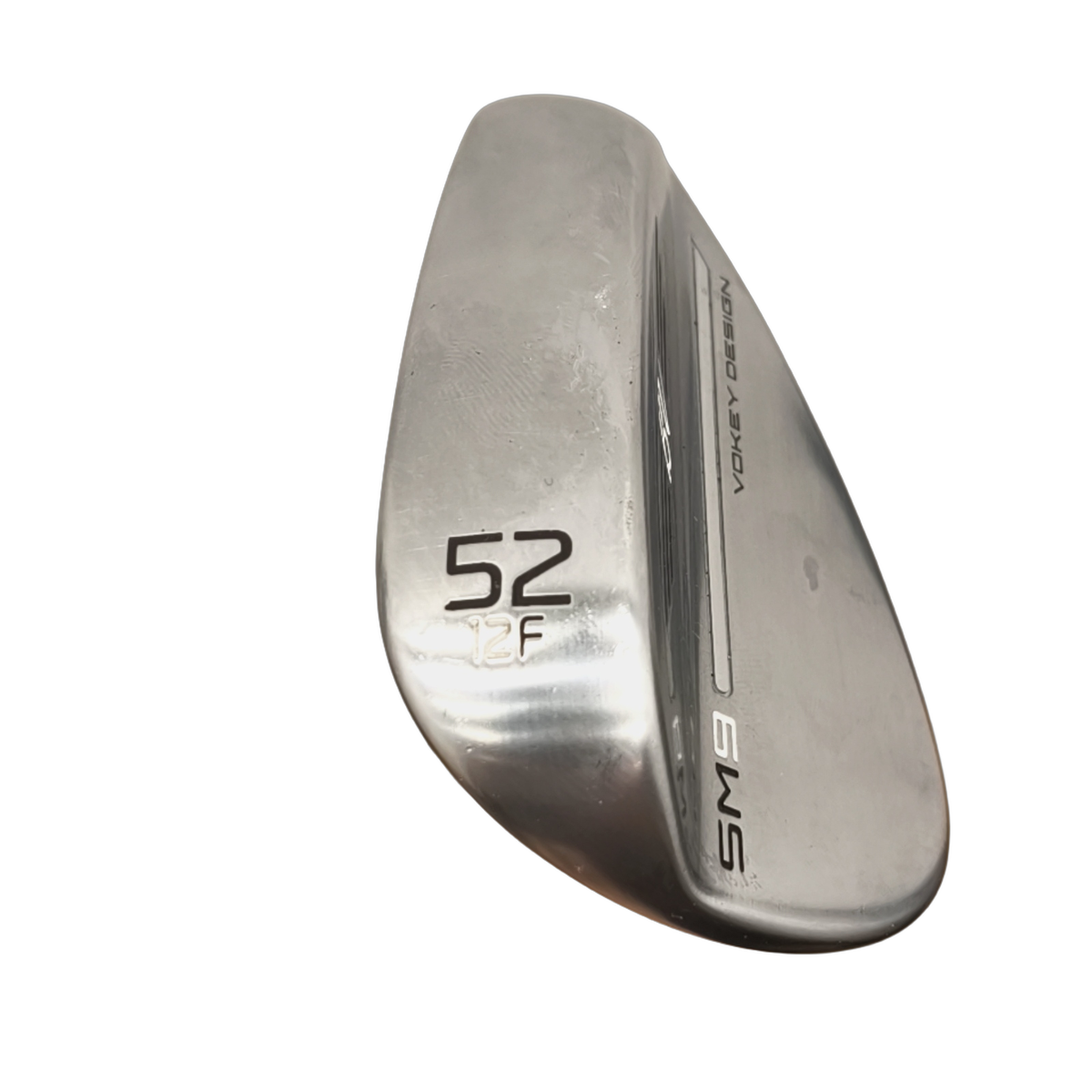 Titleist SM9 Wedge / Flex Wedge / 52/12 [model:birefnet-general] [bg:handrolled]