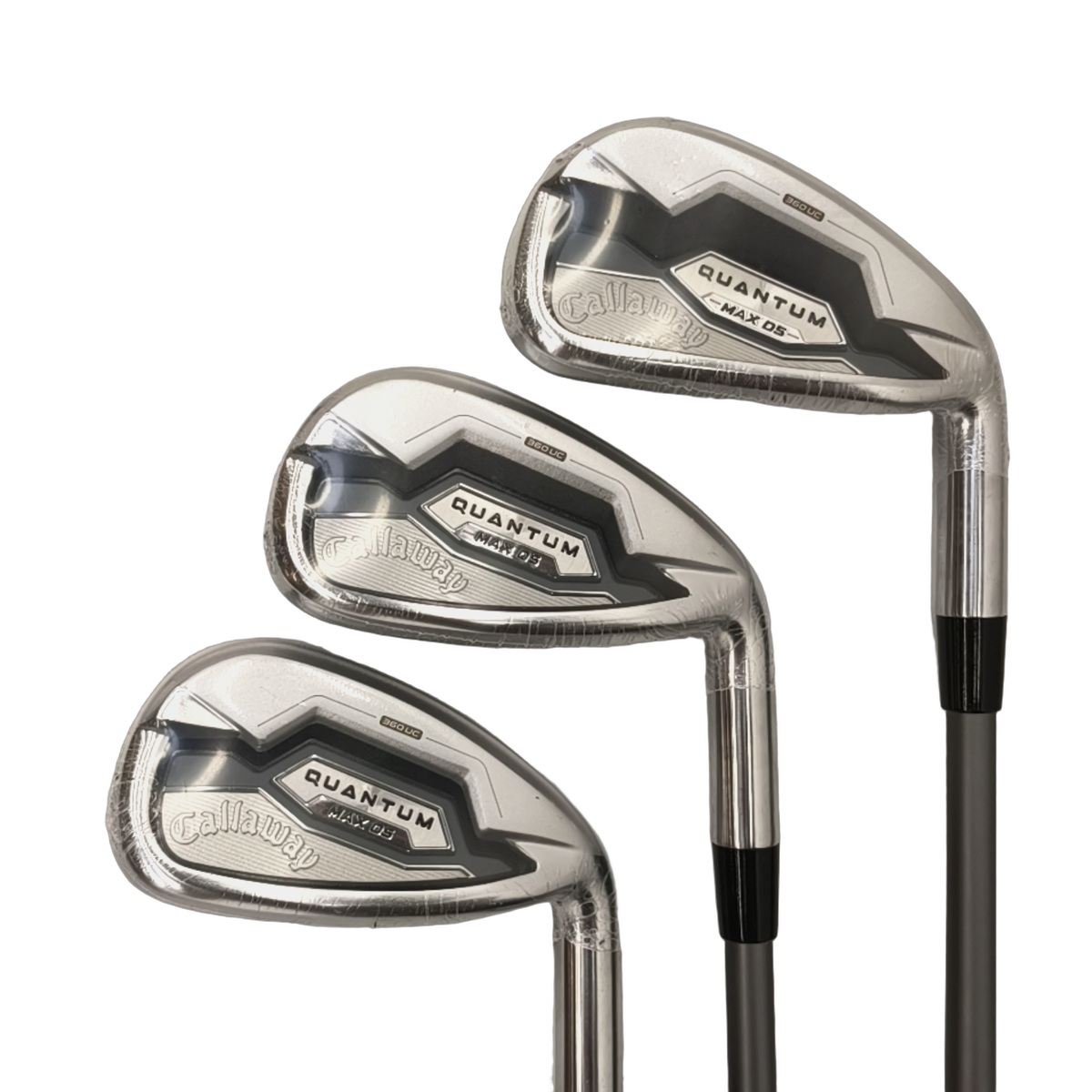 Callaway Quantum Max OS Jernsæt / 6-PW+GW+SW+LW / Flex Regular / Grafit [model:birefnet-general] [bg:handrolled]