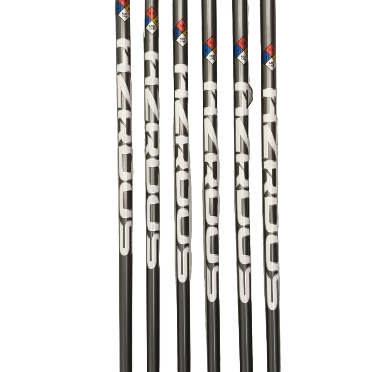 Callaway Paradym X Jernsæt / 6-PW+AW  / Flex Regular / Grafit [model:birefnet-general] [bg:handrolled]