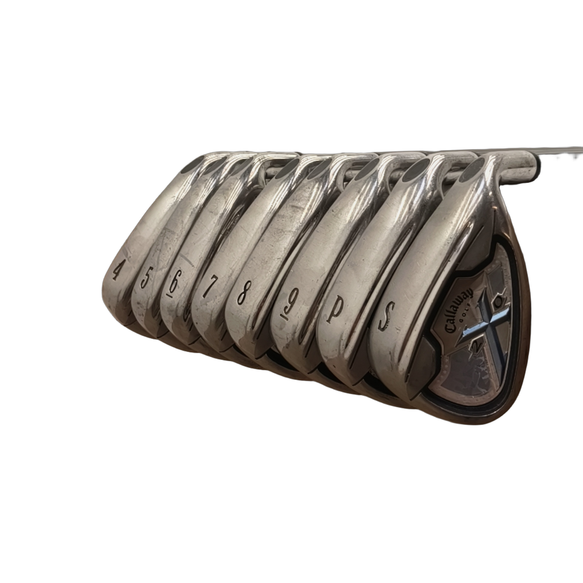 Callaway X20 Jernsæt / 4-PW+SW / Flex Ladies / Grafit [model:birefnet-general] [bg:handrolled]