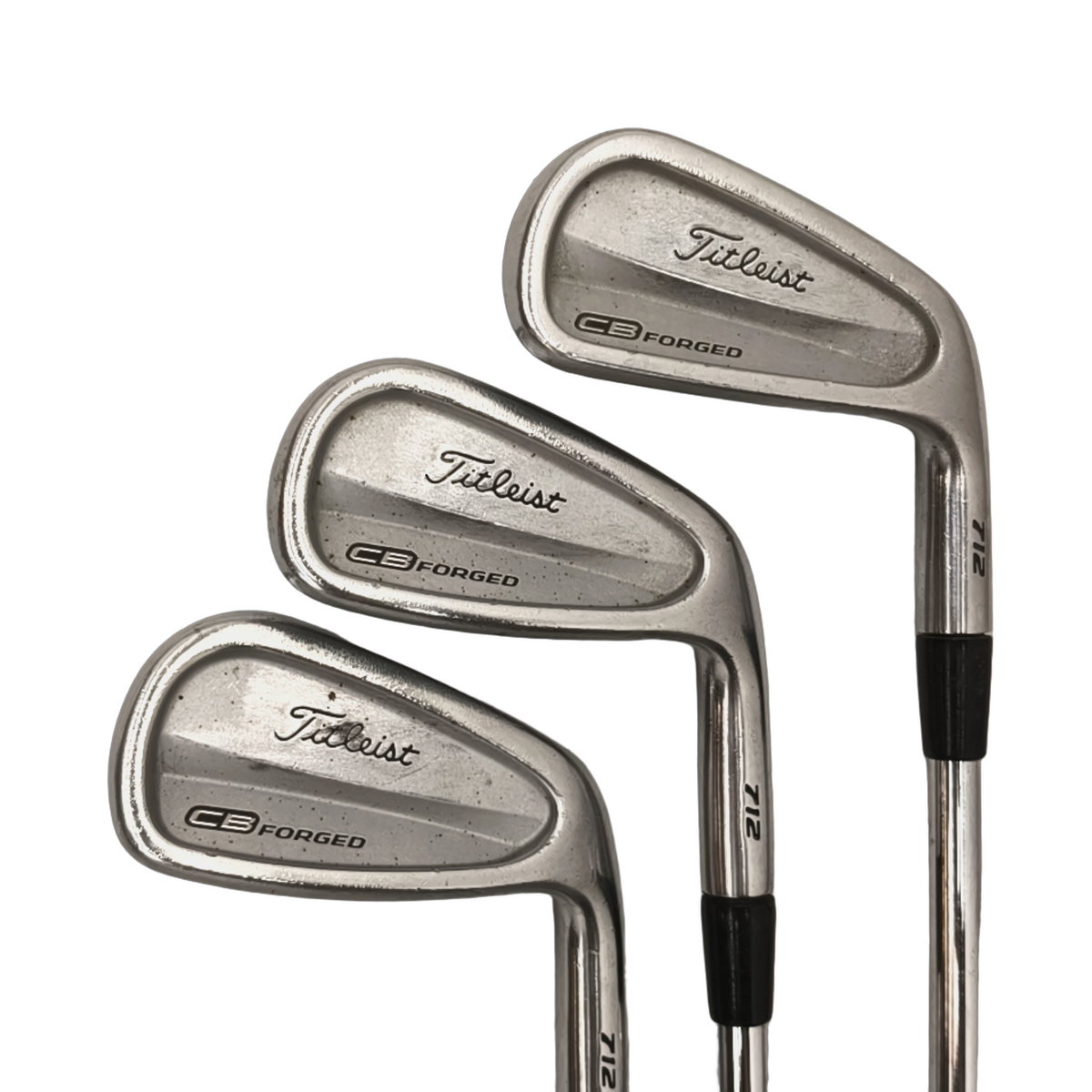 Titleist CB 712 Jernsæt / 3-PW / Flex Stiff / Stål [model:birefnet-general] [bg:handrolled]