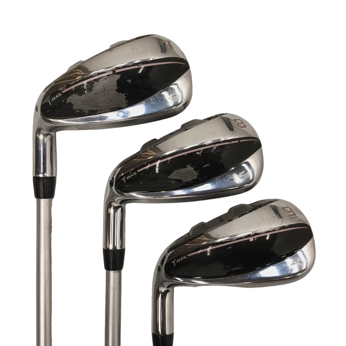 Venstre Cobra T-rail Jernsæt / 7-PW+SW / Flex Ladies / Grafit [model:birefnet-general] [bg:handrolled]