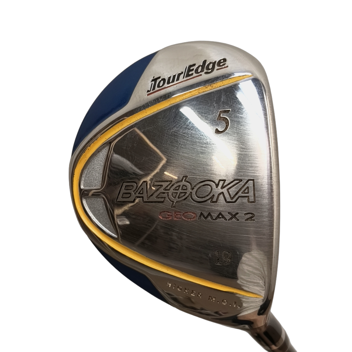 Tour Edge Bazooka GeoMax 2 Fairway Wood / Flex Regular / #5/19 [model:birefnet-general] [bg:handrolled]