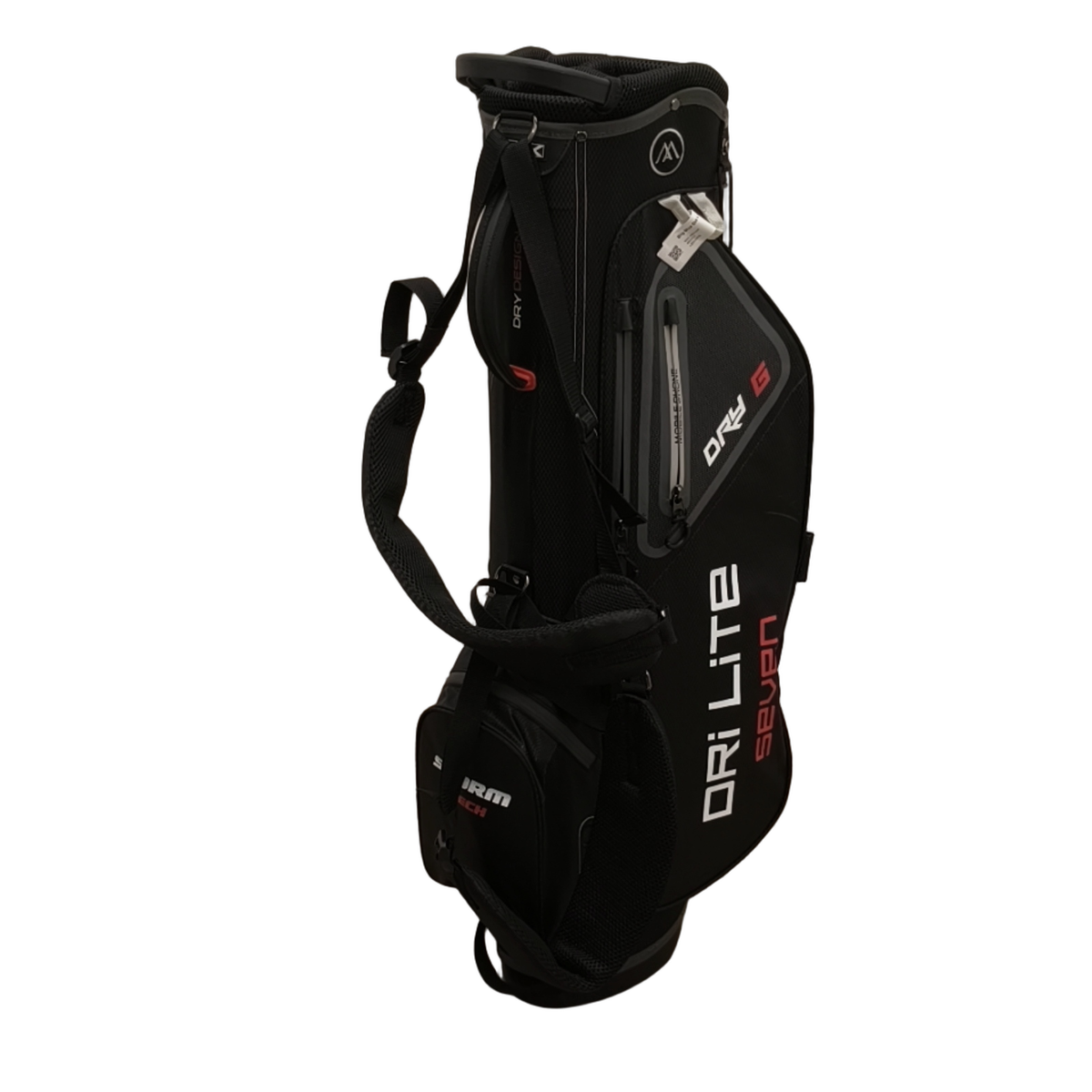 Big Max Dri Lite Seven G Golf Bag / 4-Rum / Sort [model:birefnet-general] [bg:handrolled]