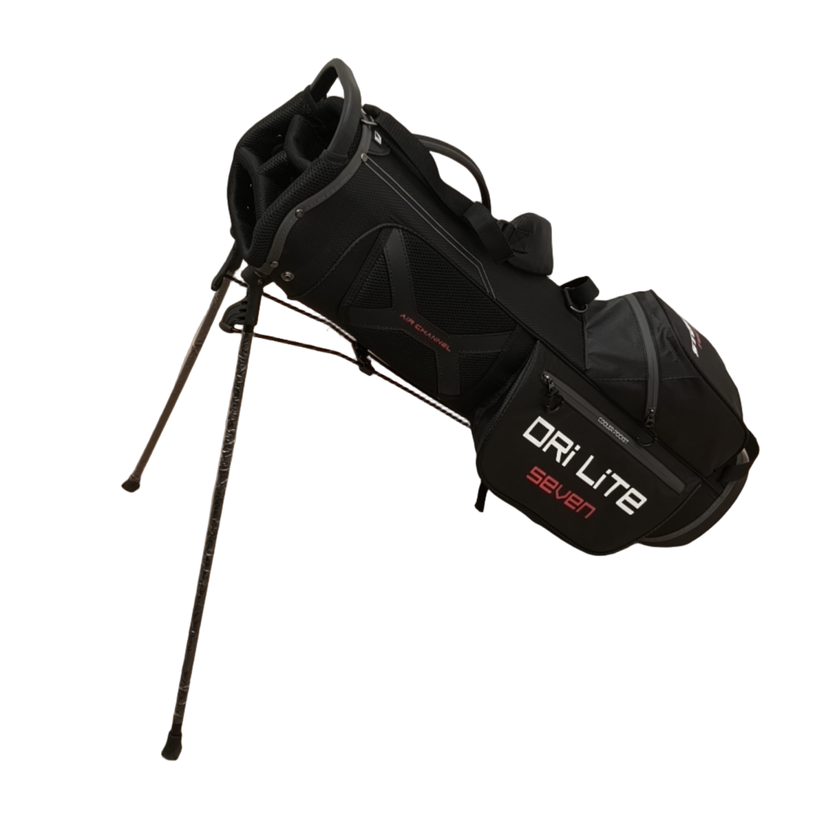 Big Max Dri Lite Seven G Golf Bag / 4-Rum / Sort [model:birefnet-general] [bg:handrolled]
