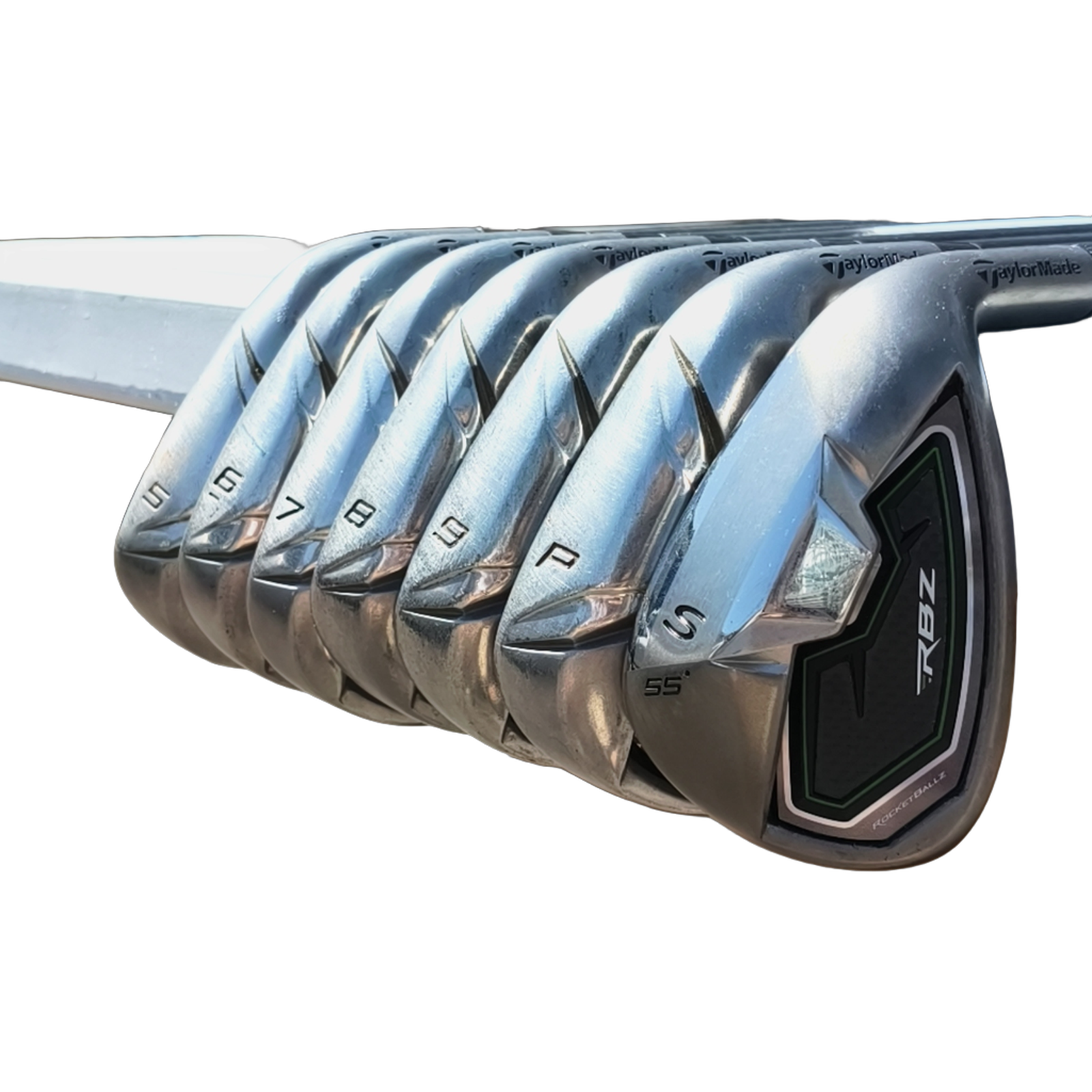 TaylorMade RBZ Jernsæt / 5-PW+SW / Flex Regular / Grafit [model:birefnet-general] [bg:handrolled]