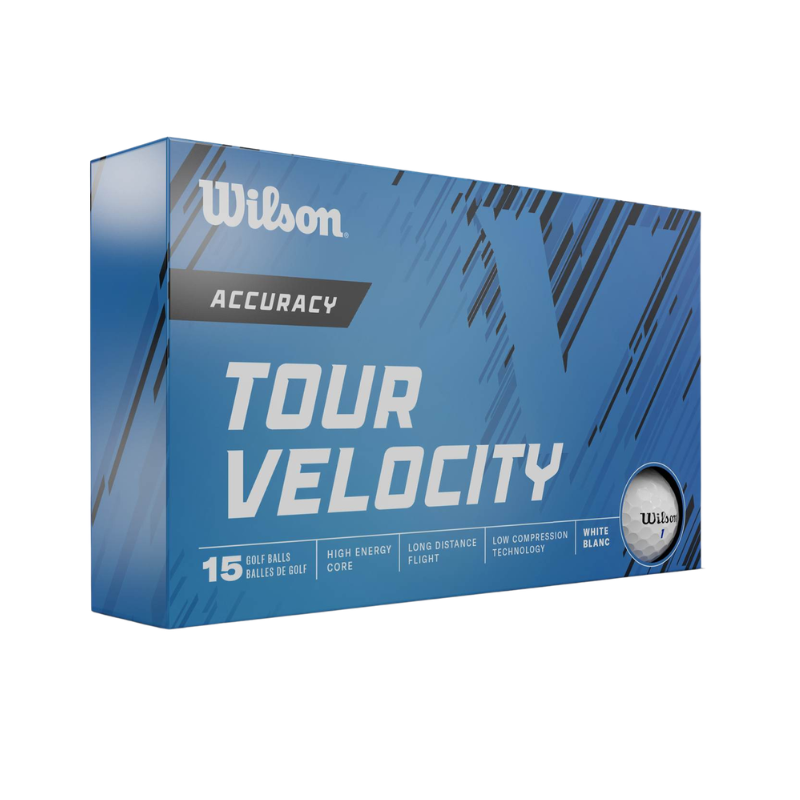 Wilson Tour Velocity Golfbolde / 15 stk.