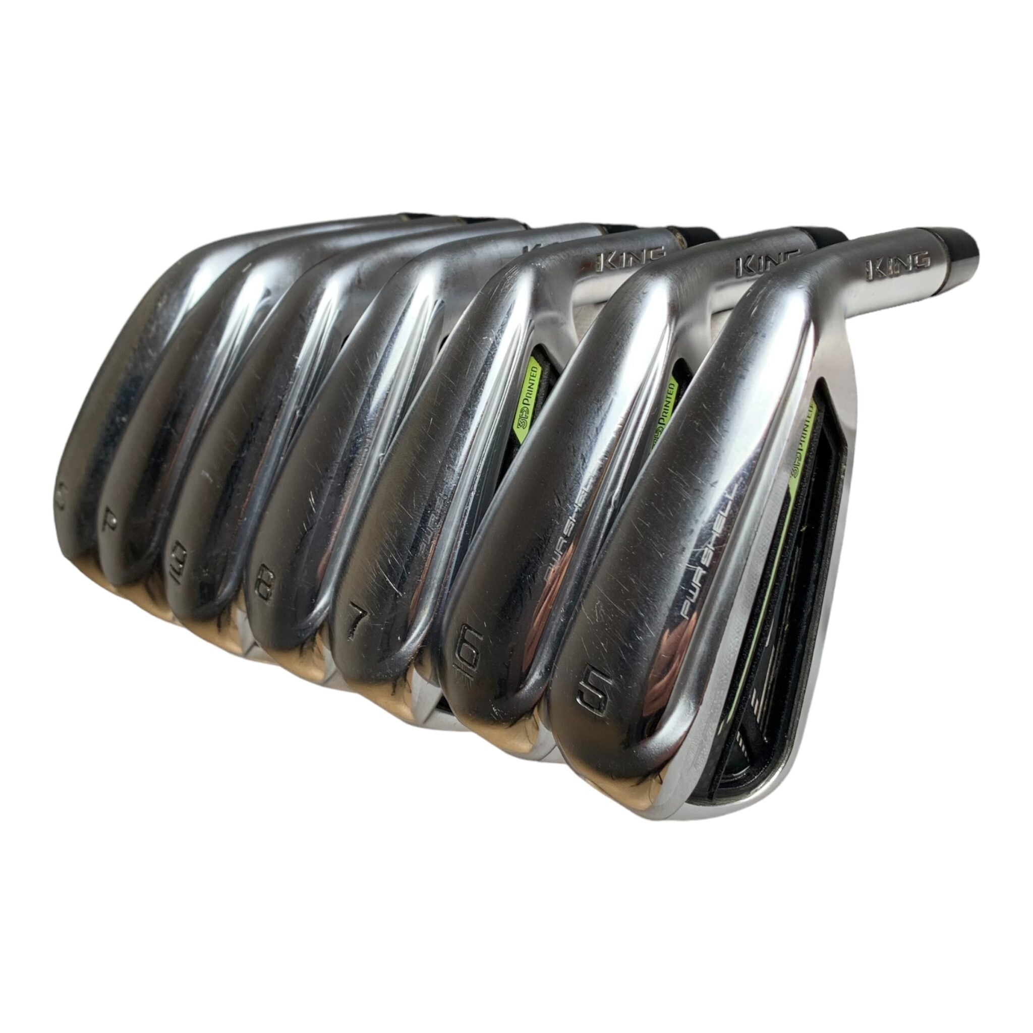 Cobra RADSpeed iron set / Length +1" / Flex Regular / 5-P+S / Steel