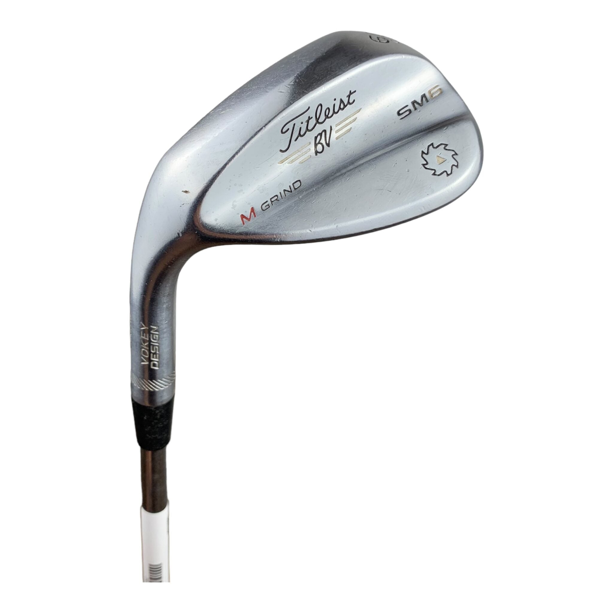 Titleist Vokey SM6 Tour Chrome M Grind Wedge / #60/08 - LEFT