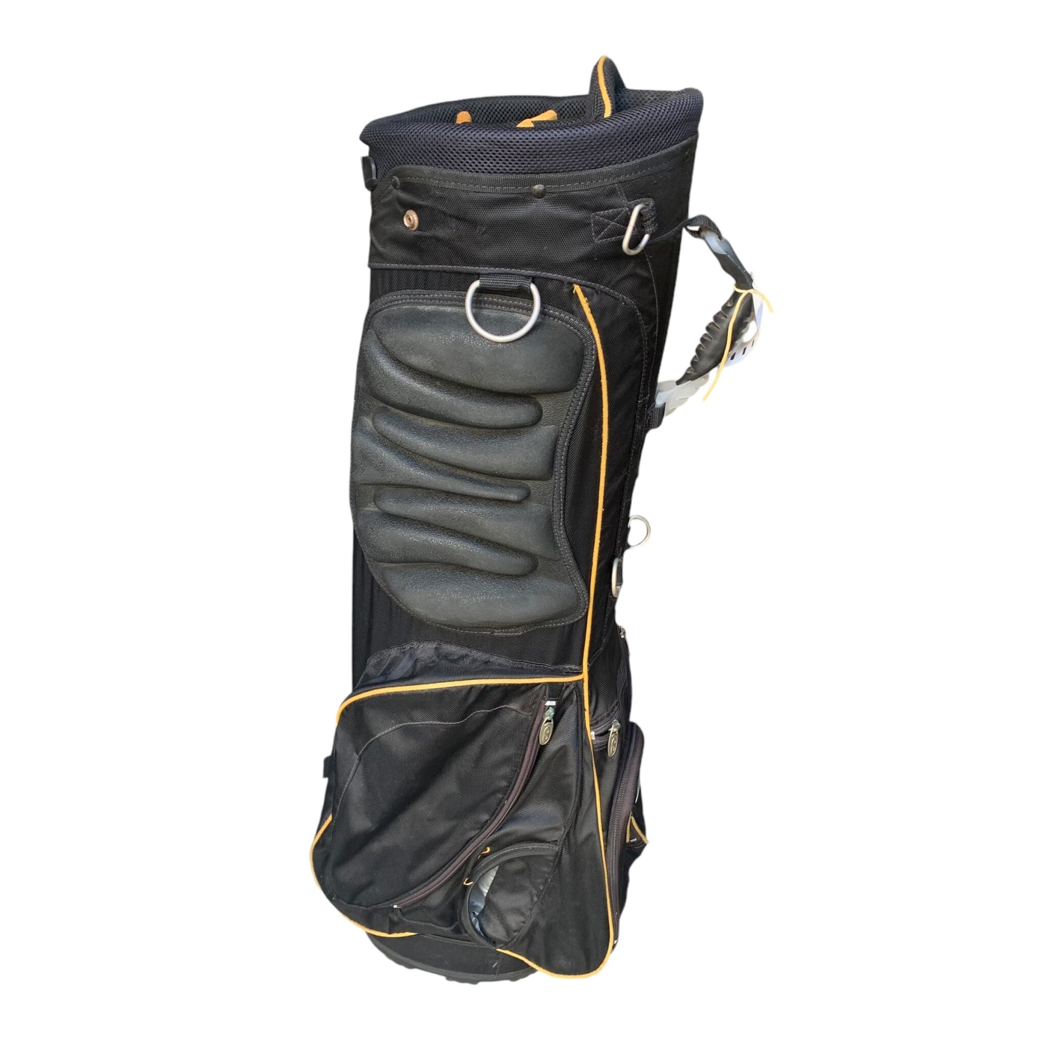 Golf Copenhagen Fairway Cartbag / Black/Orange / 7 Rooms