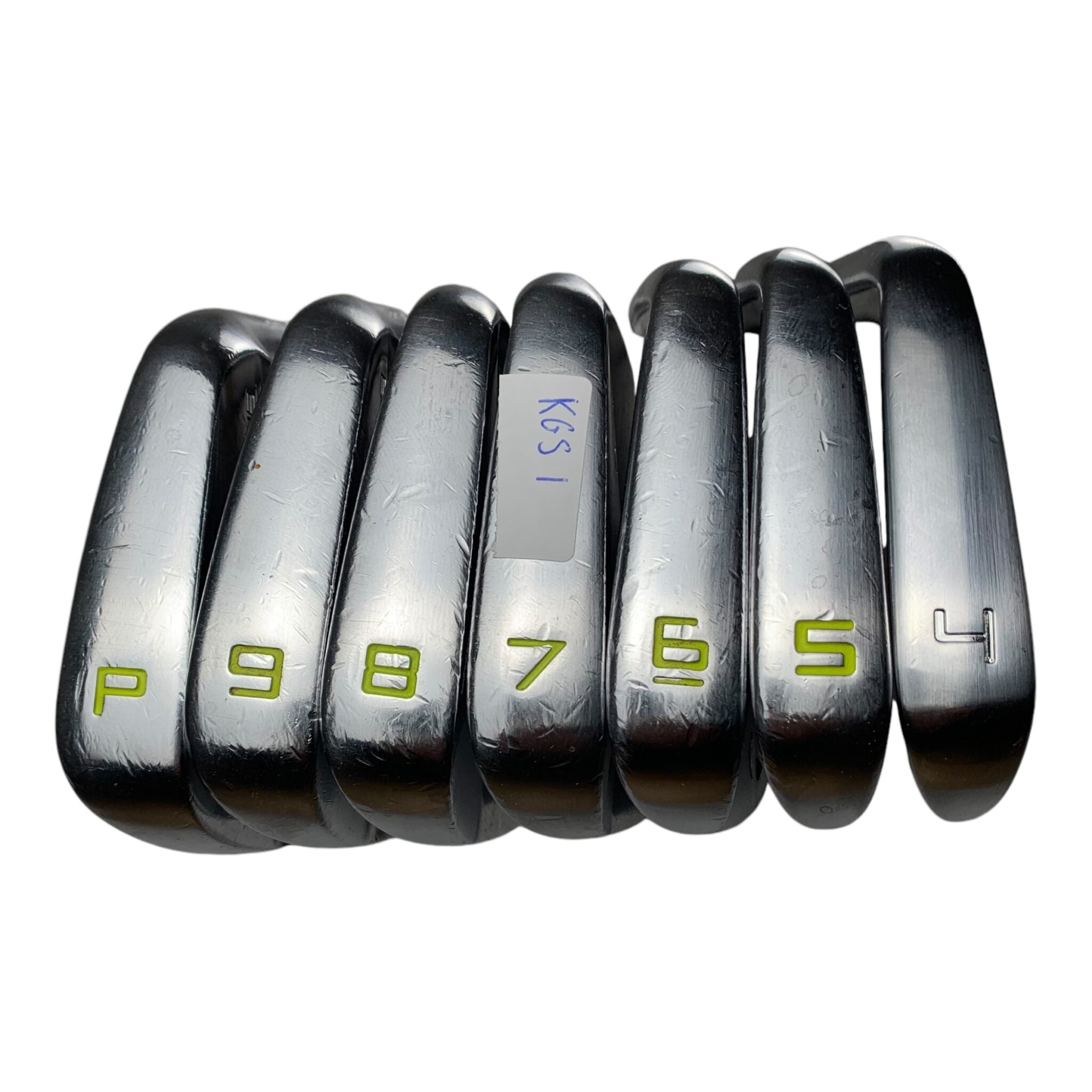 TaylorMade P7MB iron set / Flex X-Stiff / 4-P / Steel / Crossline Black Midsize Grip