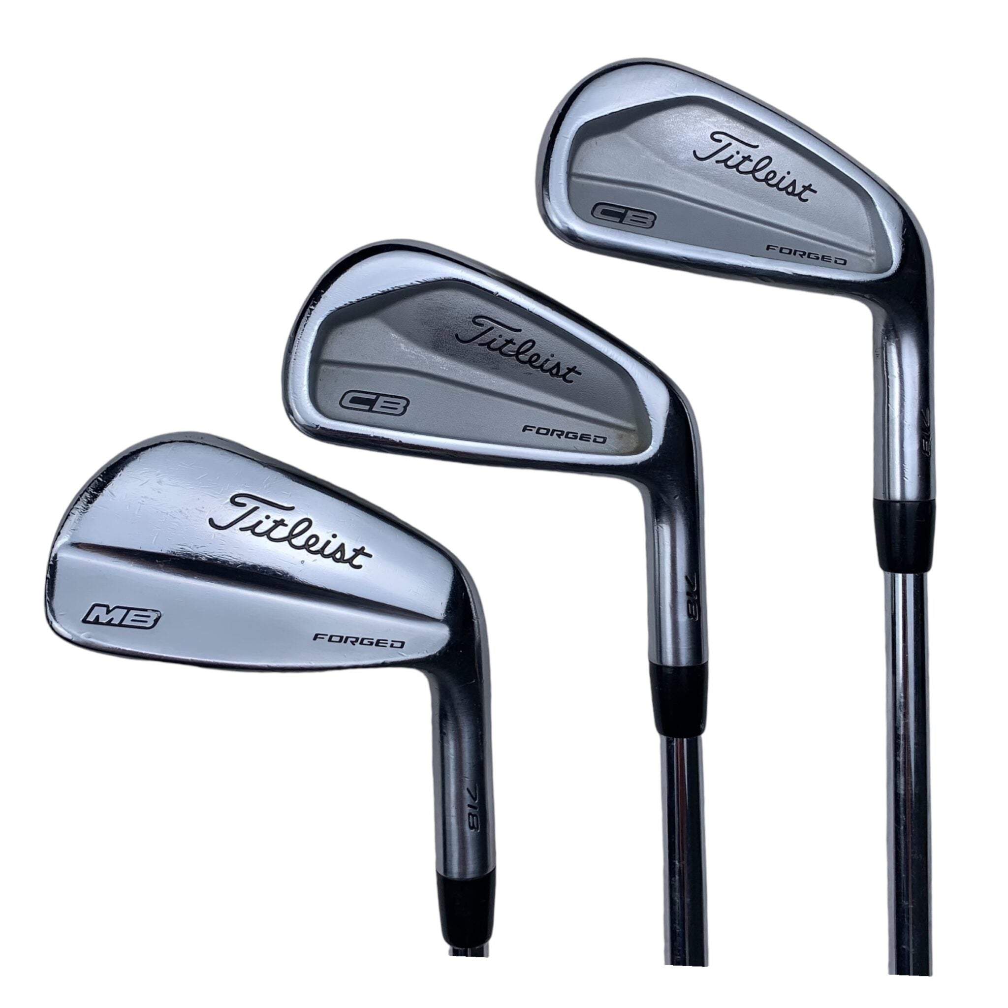 Titleist 718 MB/CB Combo set / Flex X-Stiff / Steel / 3-9