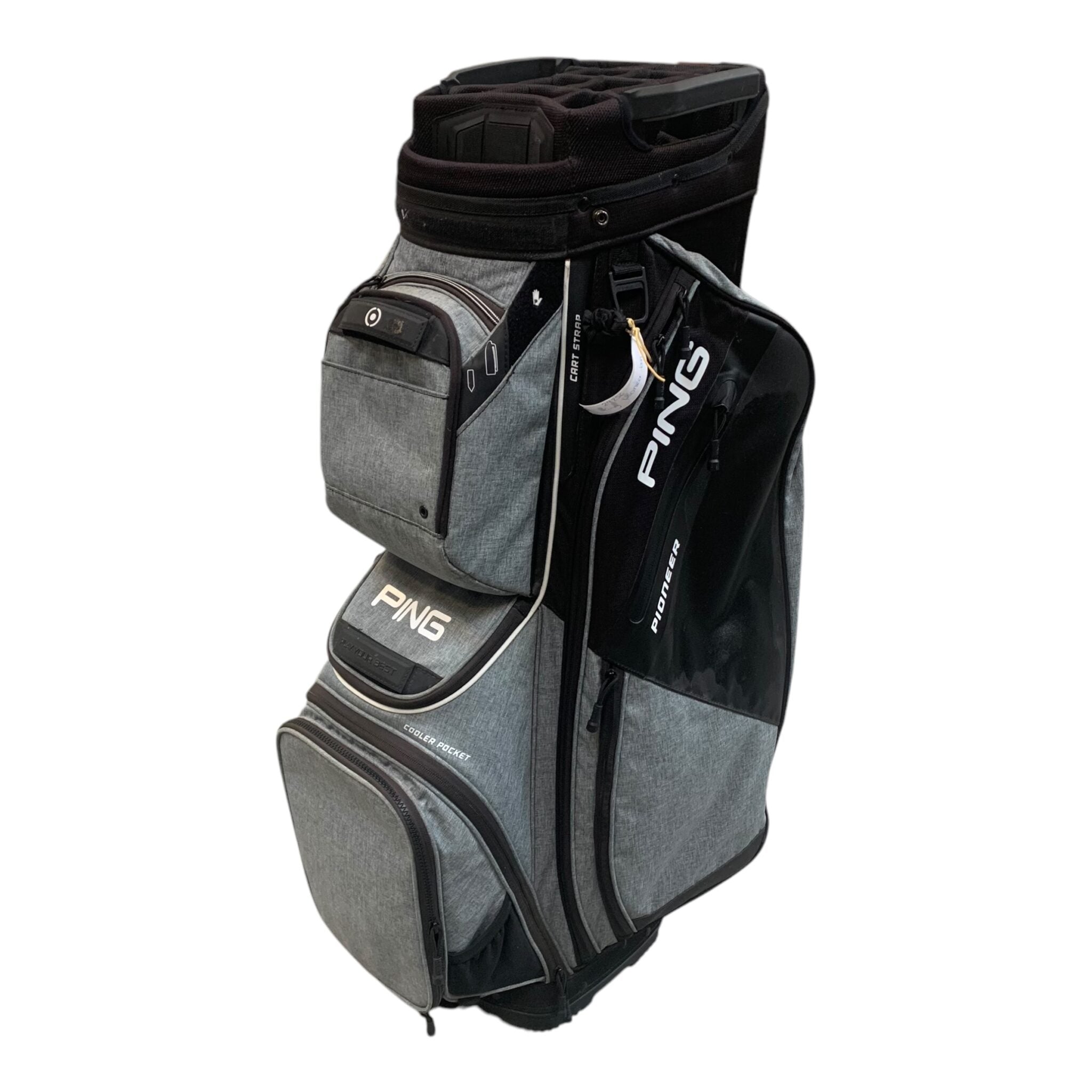 Ping Pioneer Bag / Schwarz/Grau / 14-fach / W. Regenschutz