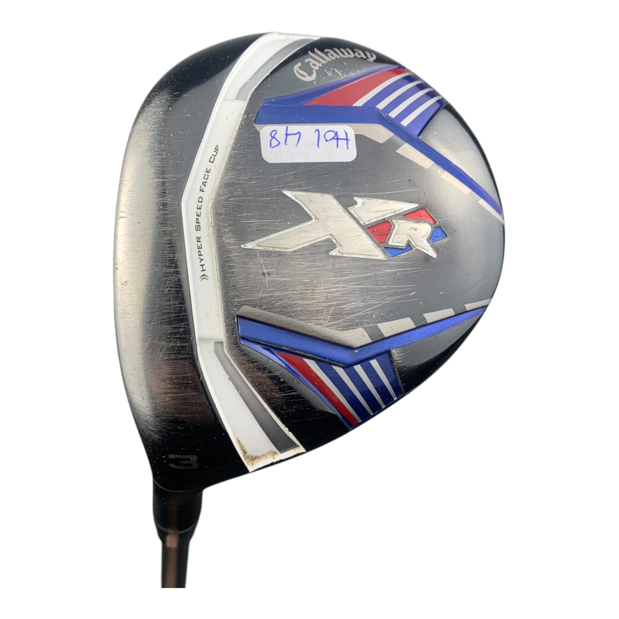 Linkshand Callaway XR Fairway Wood / Flex Stiff / Graphit / #3/15