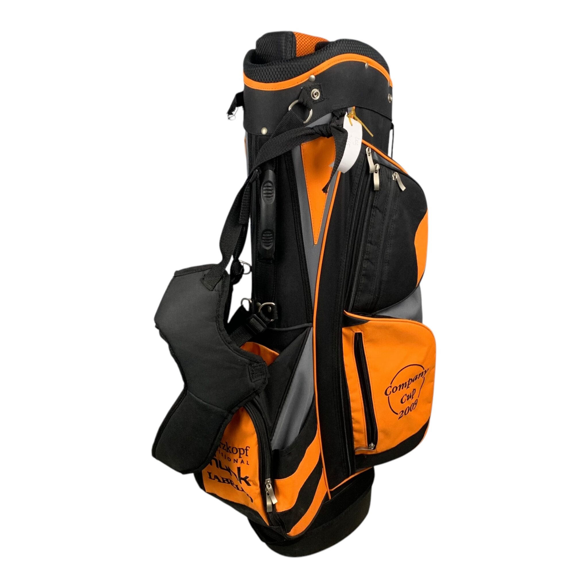Borsa stand senza marchio / Arancione/Nero / 8 scomparti