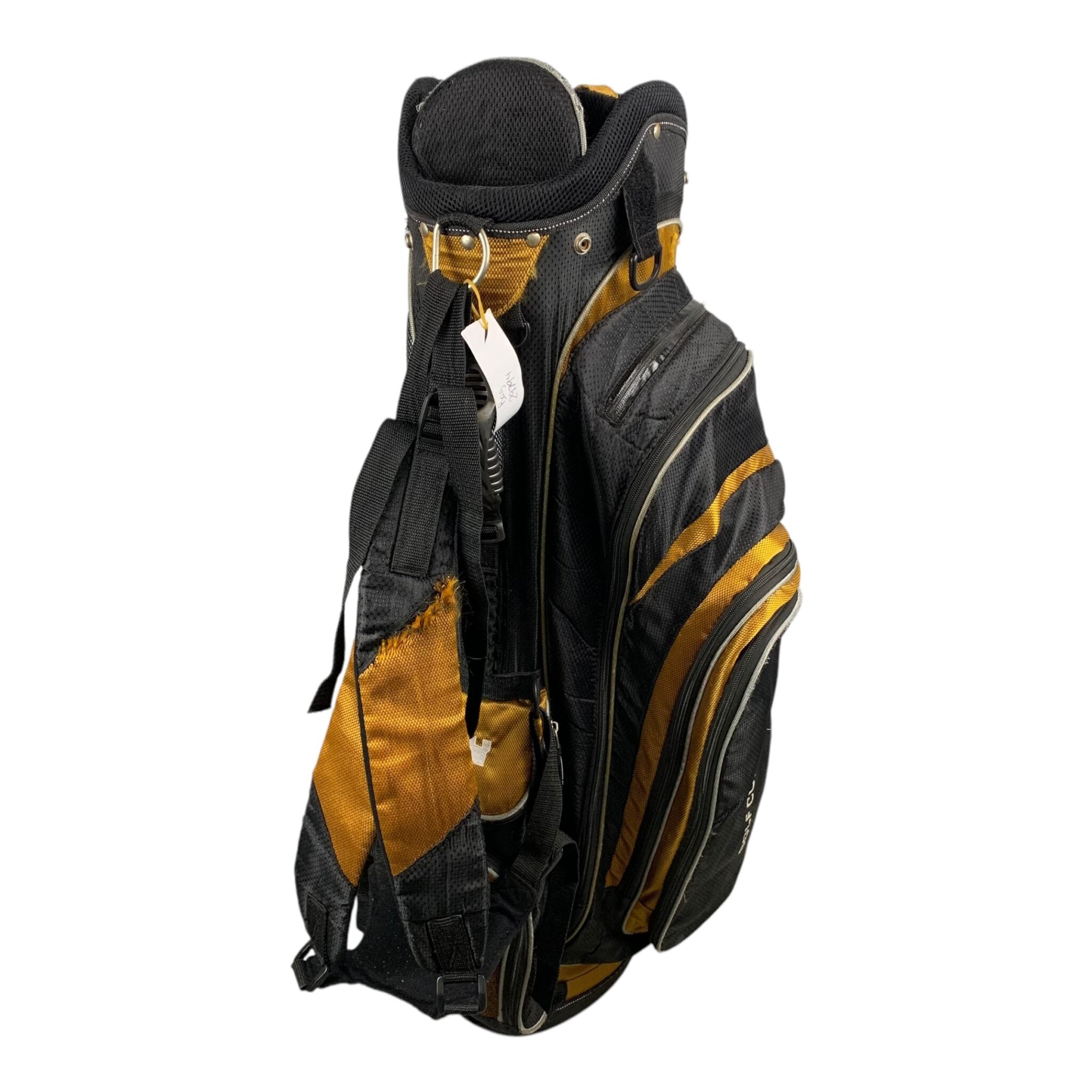 Golf Copenhagen StandBag / Black/Gold / 7 Compartments