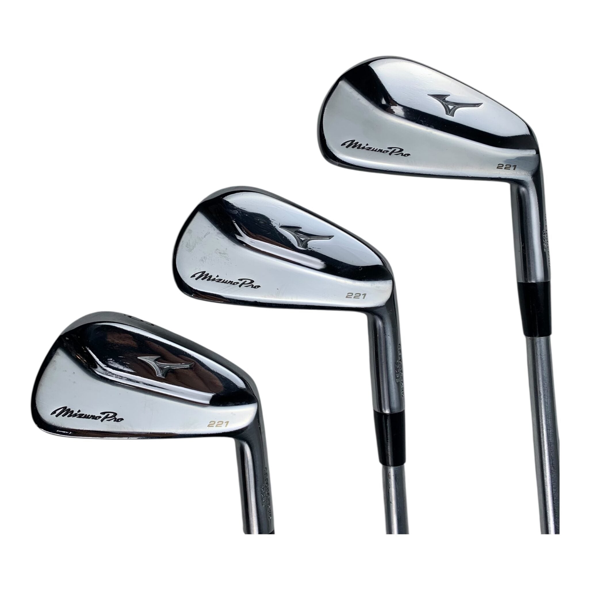 Mizuno Pro 221 Iron set / Flex Stiff / 4-PW / Steel