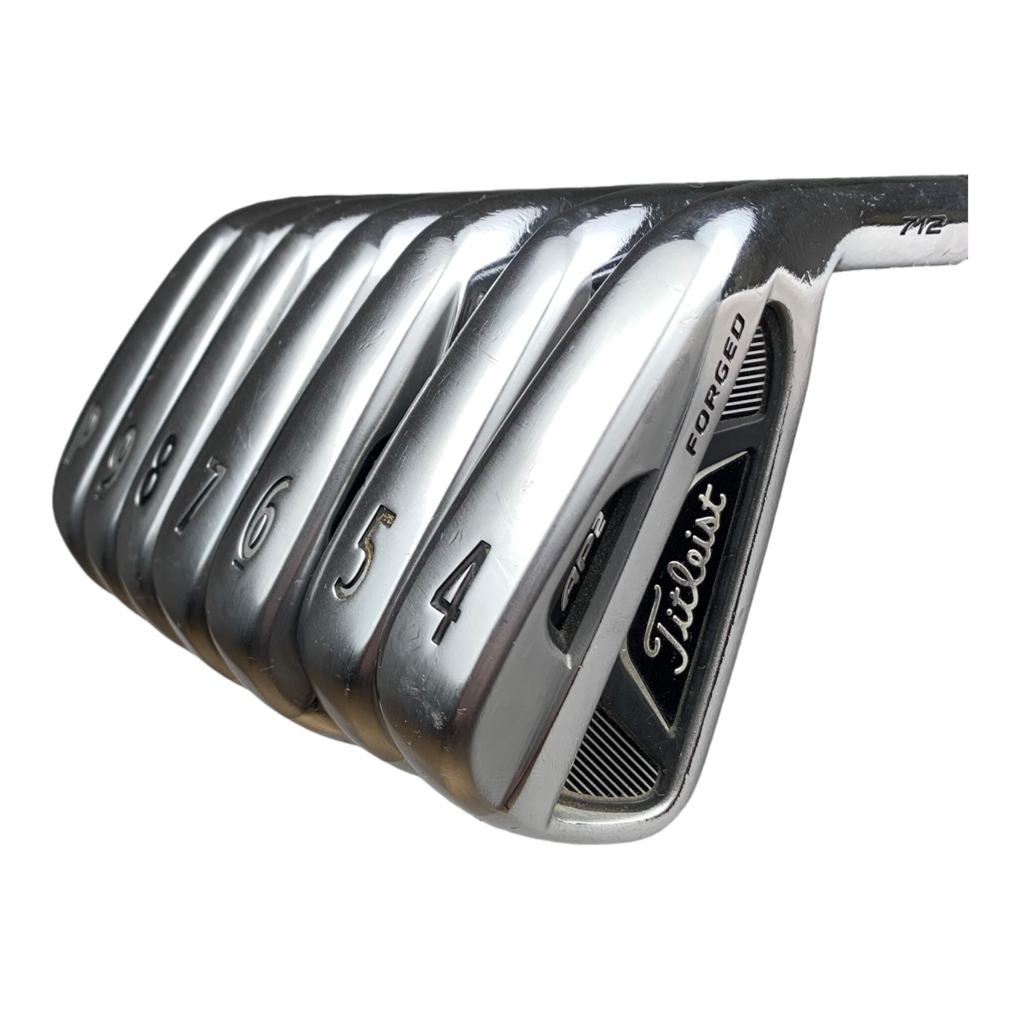 Titleist AP2 712 Forged iron set / Length -0.5" / Flex regular / 4-PW / Steel