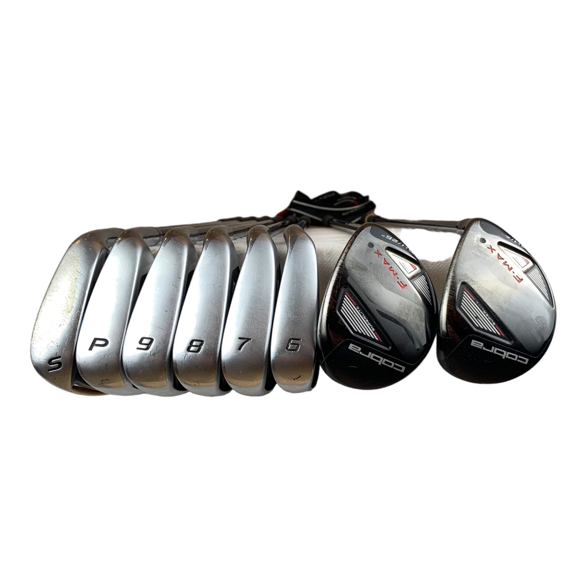 Cobra F-Max SuperLite Set di ferri / Flex Regular / Lunghezza = -1" / 4H-5H-6-PW+S / Grafite