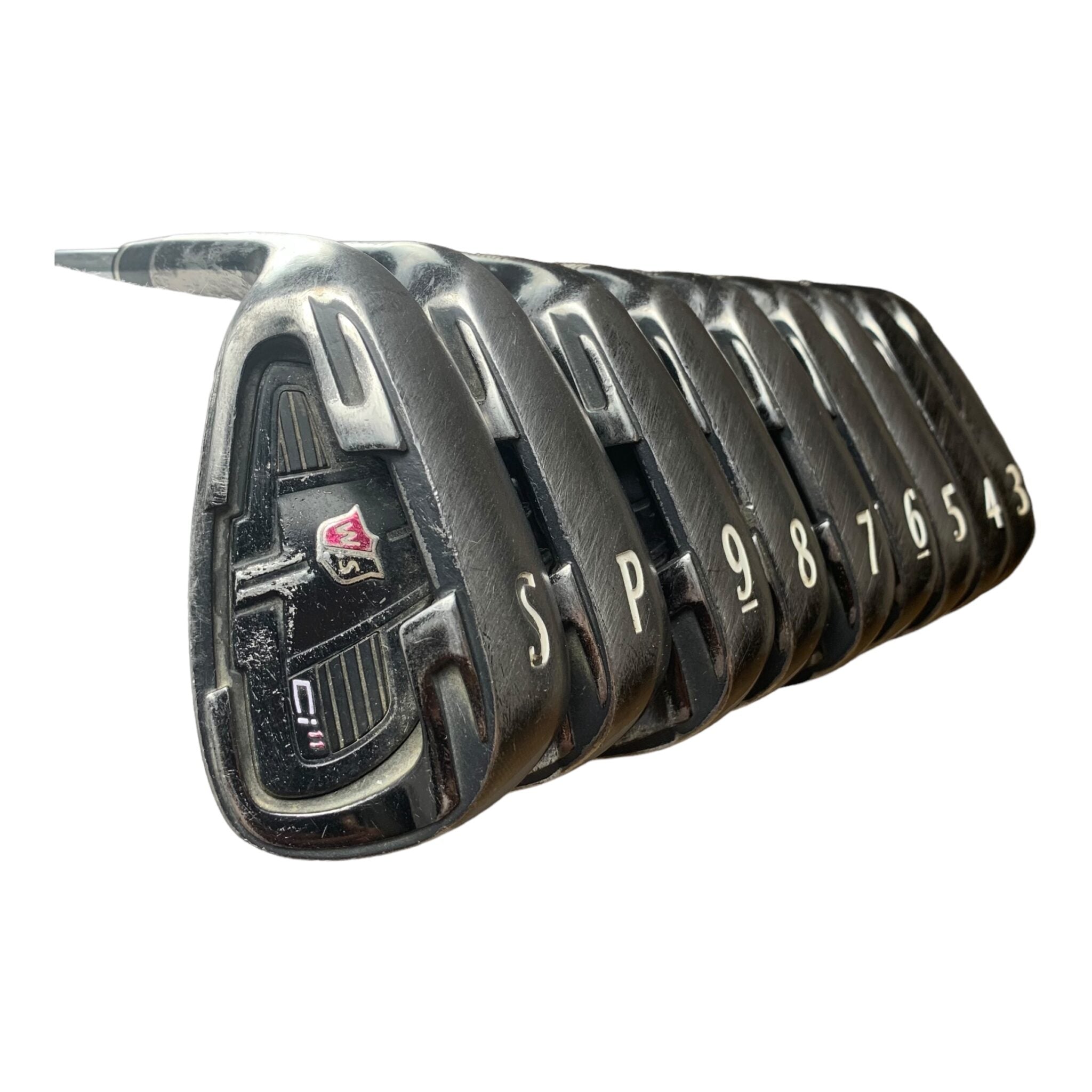 Wilson Personale Ci11 Set di ferri / Flex Stiff / 3-PW +S / Acciaio / Lunghezza +1" / Sinistra